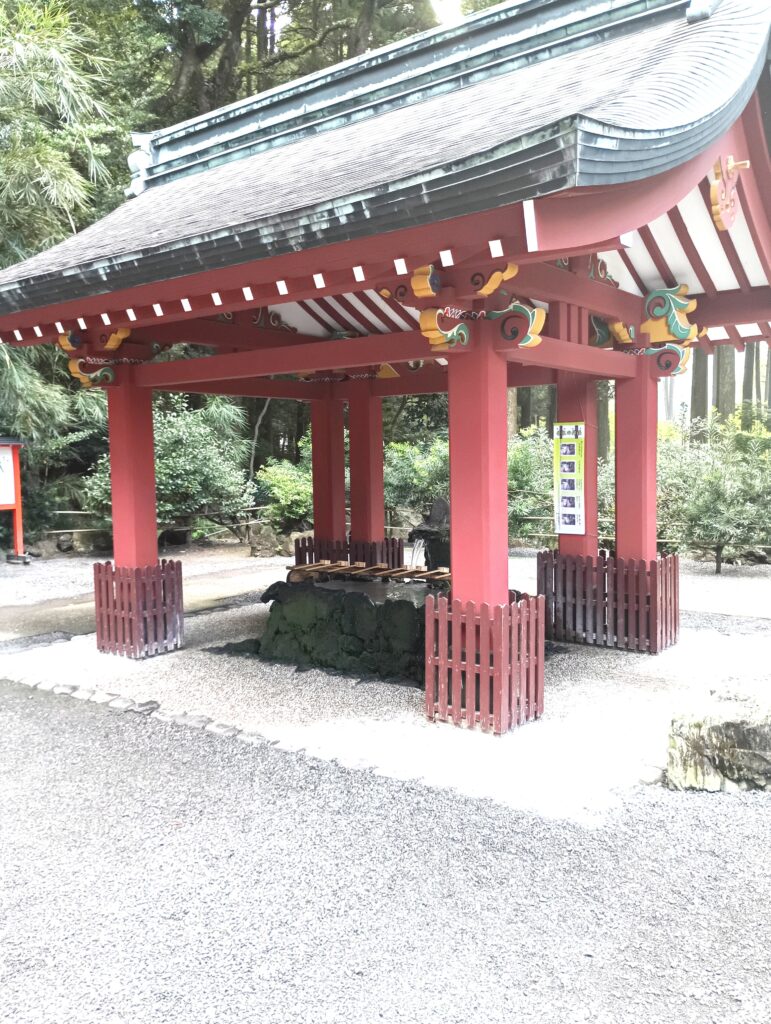 霧島神宮手水舎
