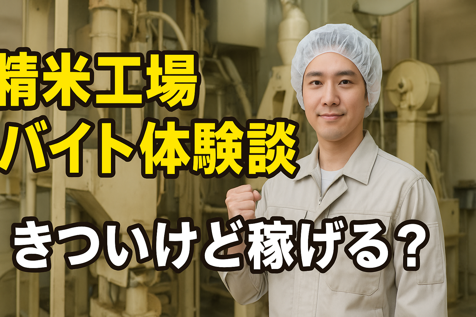 精米工場体験談
