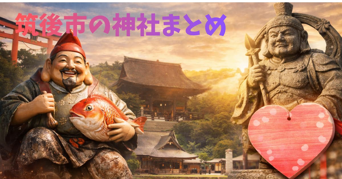 筑後市の神社まとめ