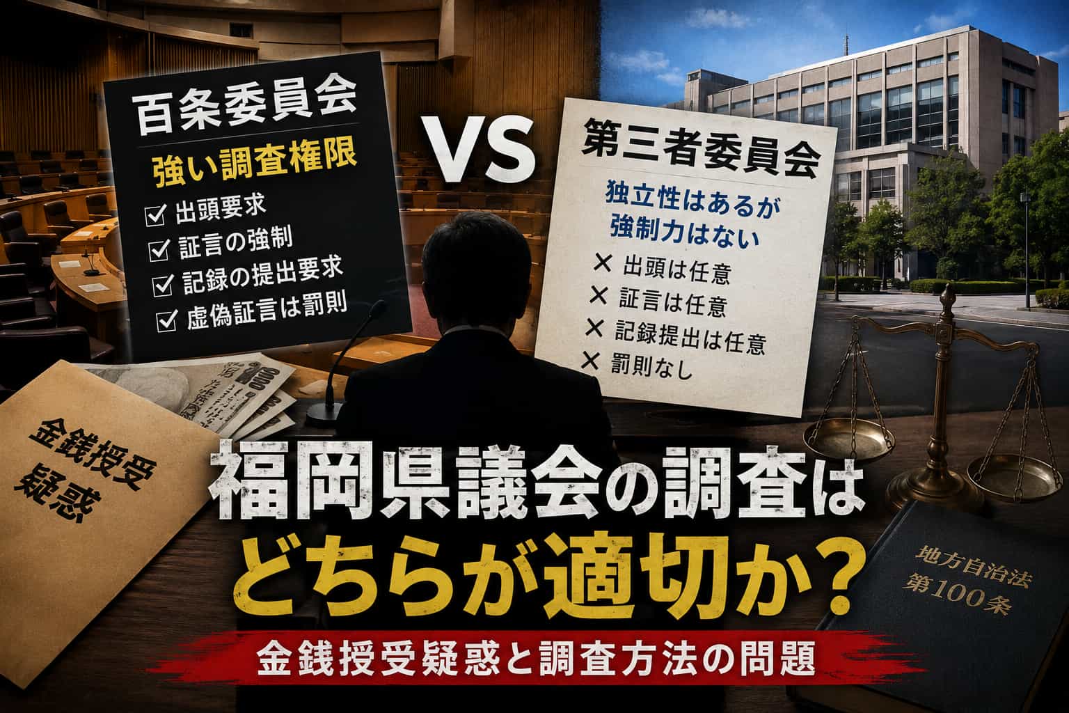 福岡県議会　百条委員会　第三者委員会
