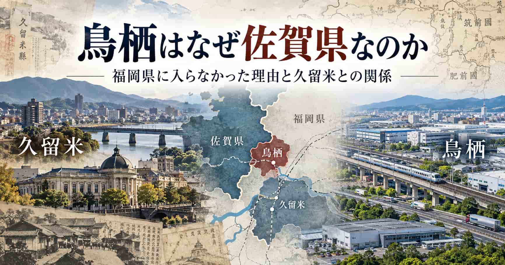鳥栖はなぜ佐賀県なのか